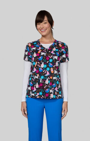 KOI LESLIE Top Everyday Dr - Mintás női felső